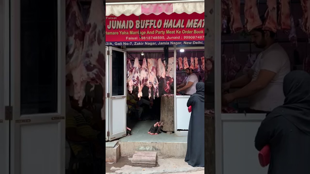 Junaid buffalo meat shop zakir Nagar Okhla gali.no7 new Delhi(3)