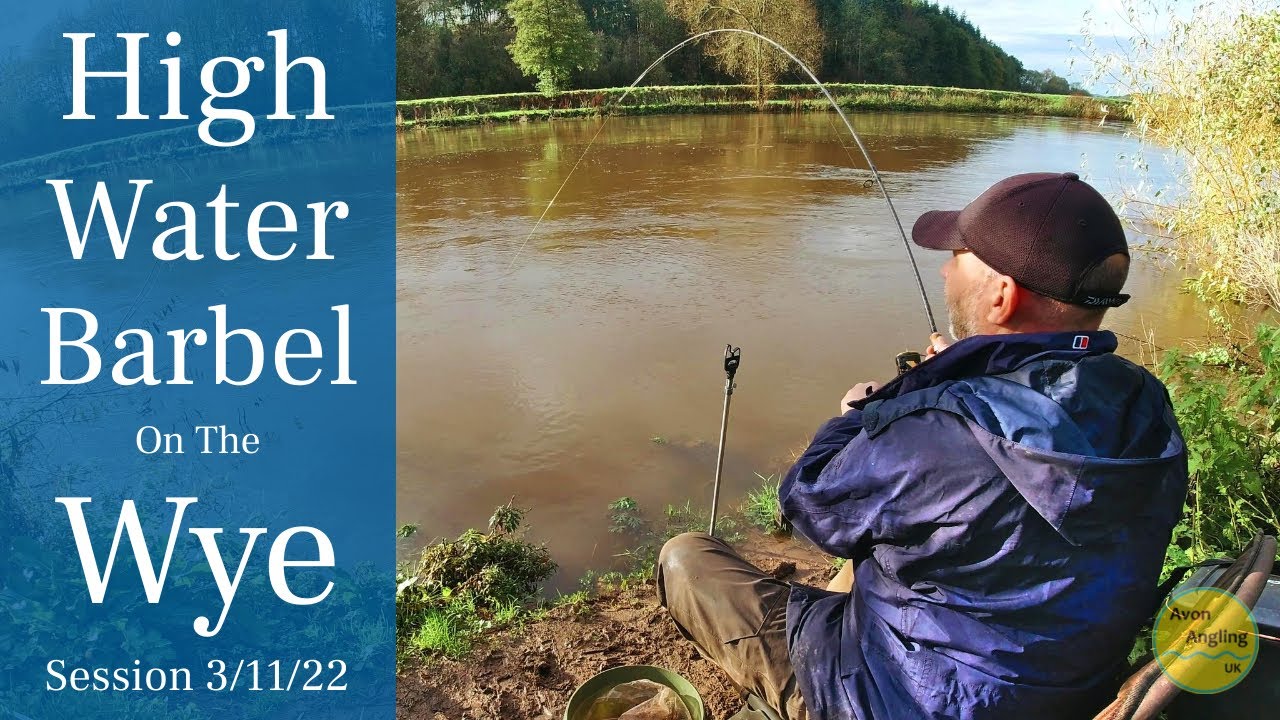 River Fishing - High Fast Water - Exploring An Old Wye Beat For Barbel - 3/11/22 (Video 358)