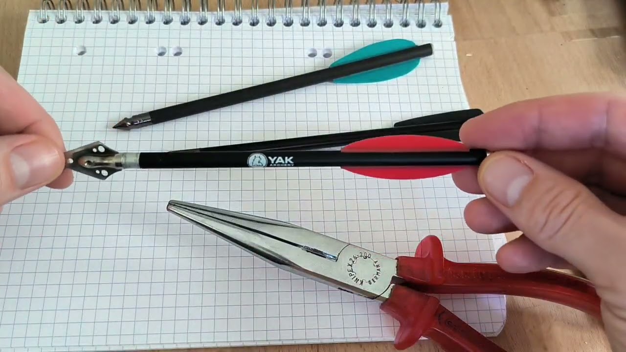 Armbrust/ Defekte Bolzen reparieren