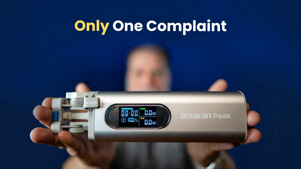 The Truth About Amaran's 170-watt PEAK Battery: A Filmmaker's Honest Review