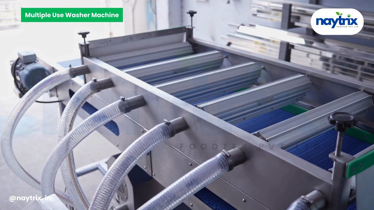 Universal Vegetables Washer | Ozone Vegetables Washer | 3 Stage Washing Machine | #foodprocessing