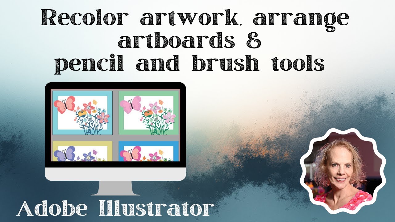 Illustrator Recolor artwork, rearrange artboards and use pencil and brush tool