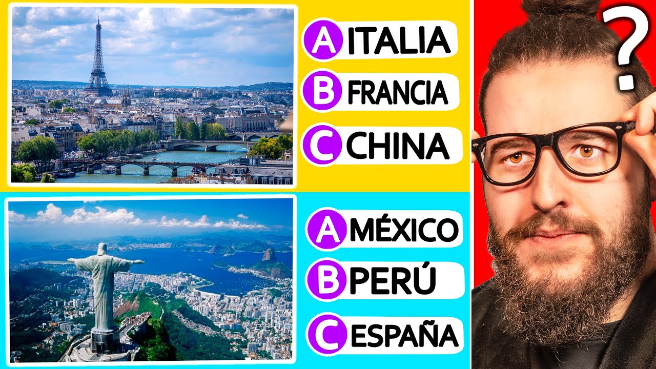Adivina el Pa&iacute;s seg&uacute;n su Ciudad - RETO DE GEOGRAFIA