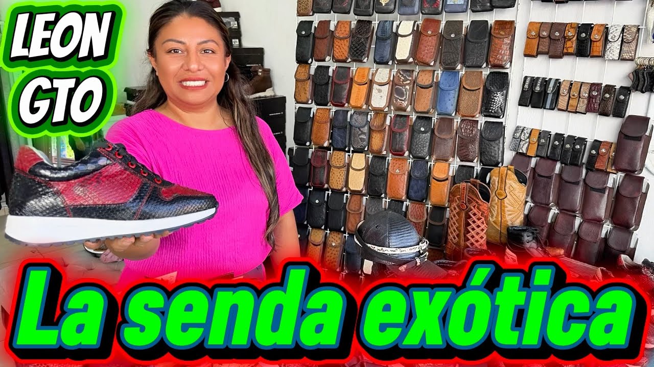 La senda exótica Fabrícate de Accesorios en piel exótica para mayoristas en León Guanajuato México 
