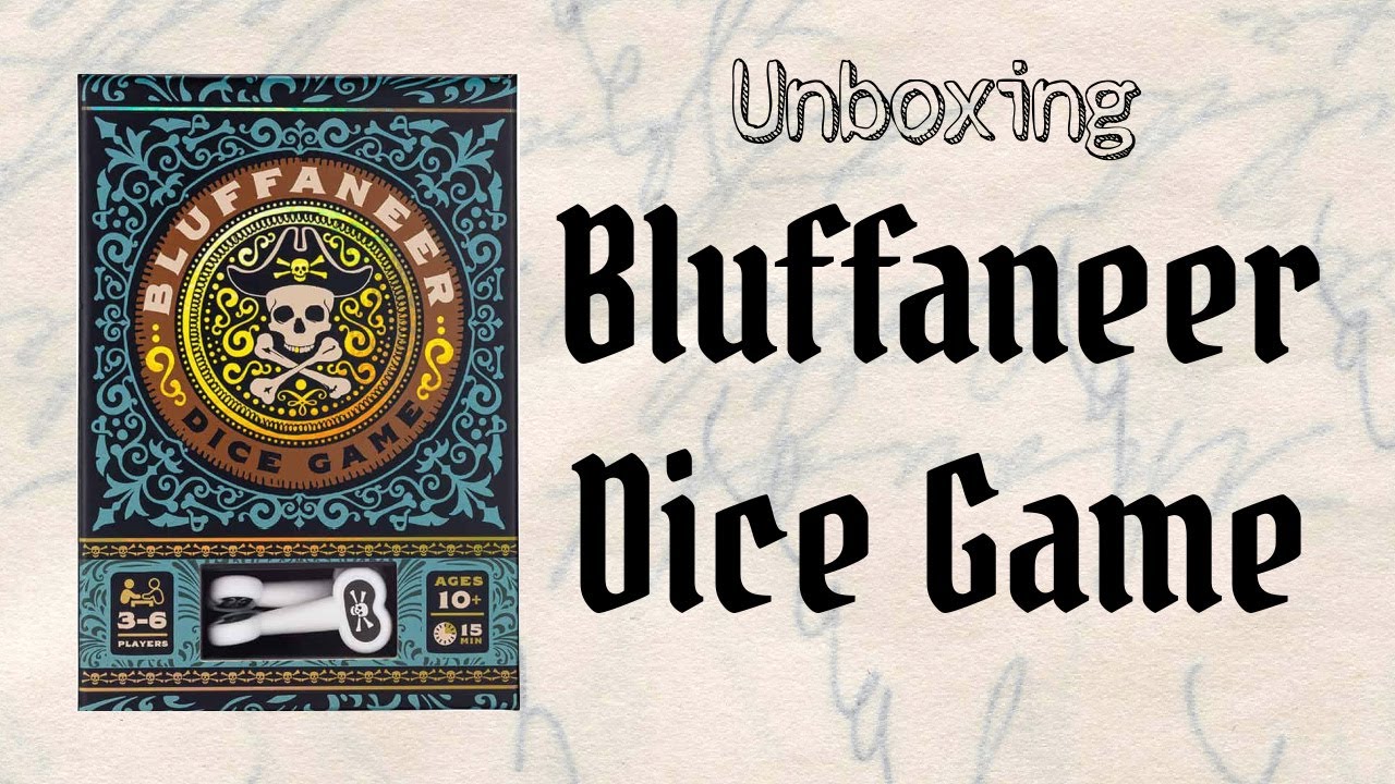 Bluffaneer Dice Game Unboxing | Big G Creative