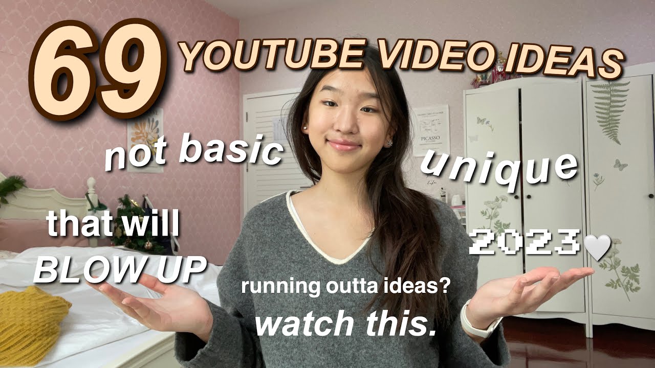 69 ИДЕЙ ДЛЯ ВИДЕО НА YOUTUBE, КОТОРЫЕ ВЗОРВУТСЯ В 2023 ГОДУ :) *не базовые, а уникальные* (для на...