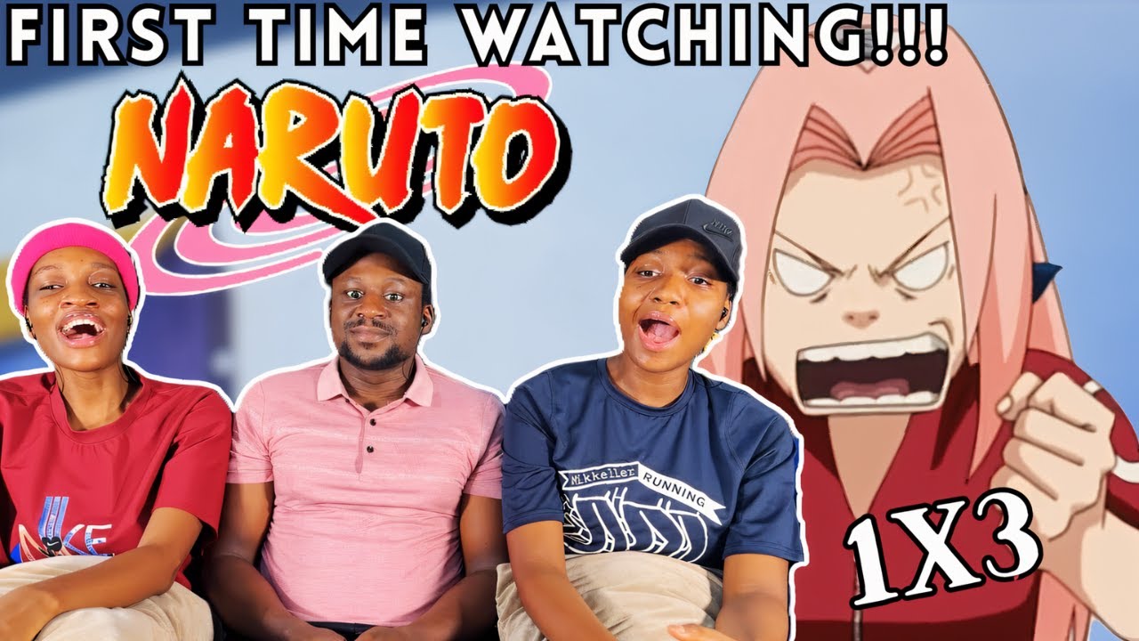 NARUTO HAD US LAUGHING NONSTOP 😭 | First Time Watching Ep 3