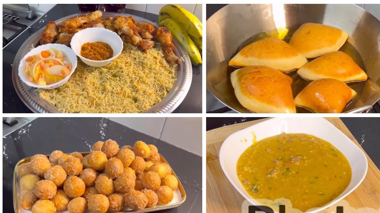 Afur Dhamestiran(Bariis iyo Digag Foorno La’an,Shurbad,Bur Mandazi iyo Bur Kuus Kuus|Afur aad Umacaa
