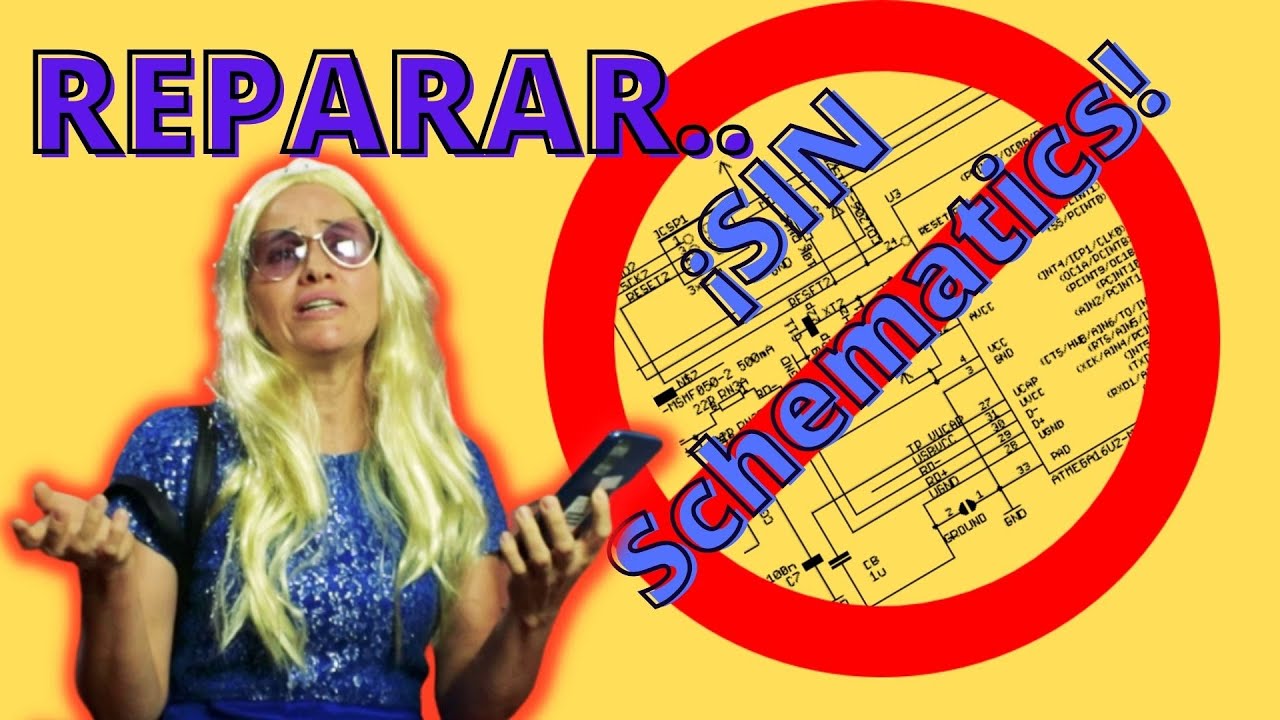 🎖️ Técnica para REPARAR, SIN diagrama esquemático 💯