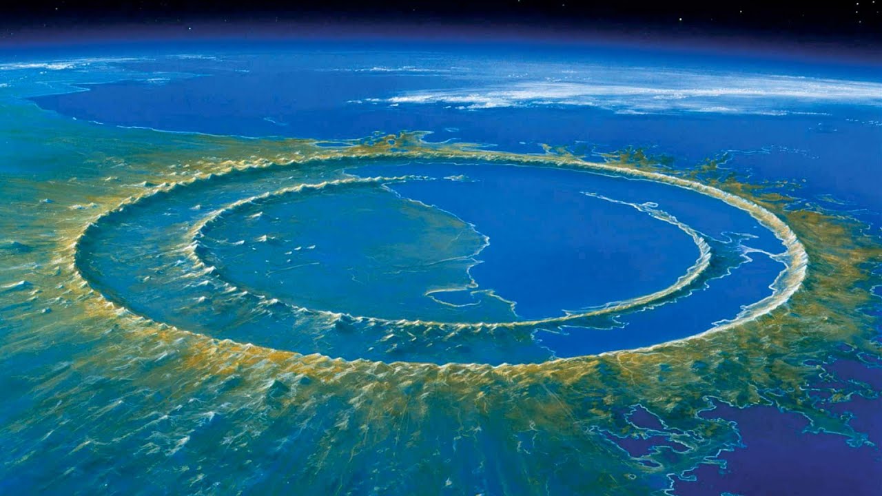 Creation of Yucatán - Yucatán Peninsula - Chicxulub asteroid / meteor impact crater - México