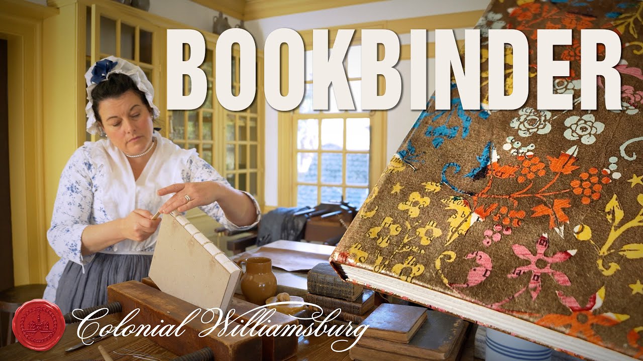 18th-Century Bookbinding at Colonial Williamsburg