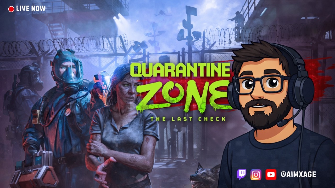 One Mistake = Infection | Quarantine Zone! #facecam #Part_2