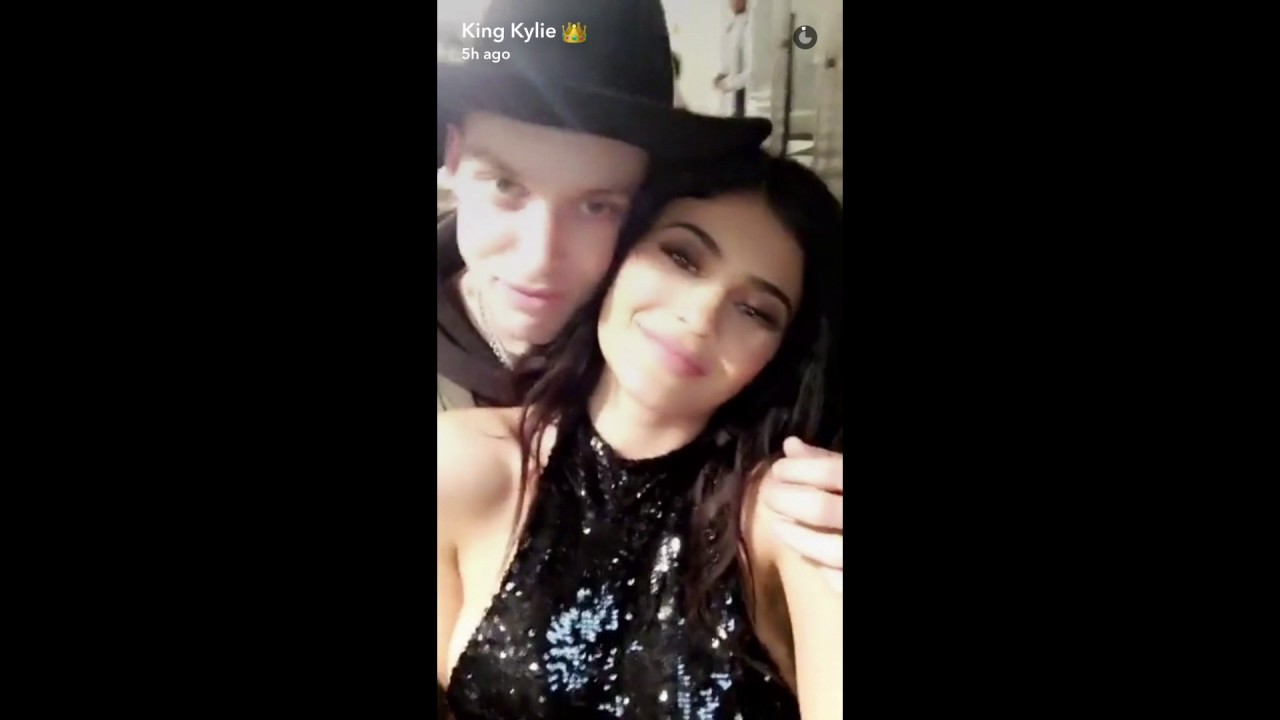Kylie Jenner Snapchat Story ft. Tyga, Kendall Jenner, Christmas Party etc. Part 23