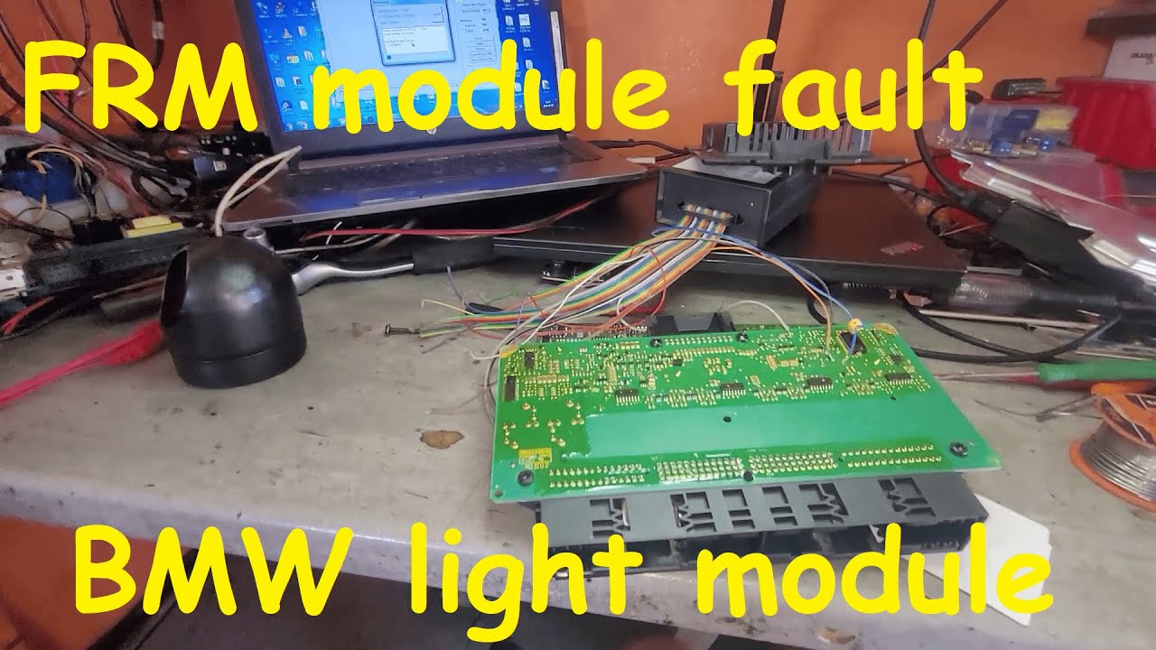 BMW E91/90 FRM module fault / BMW light module  programming