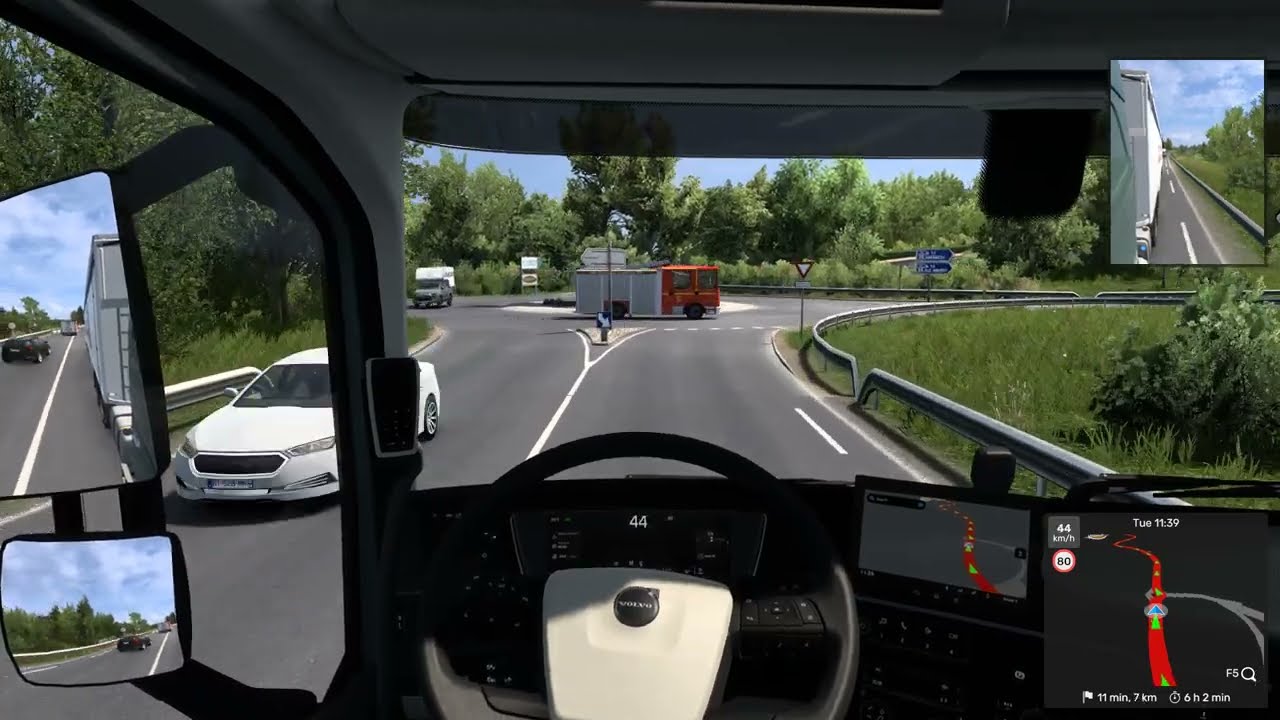 Nonvoy! Where are you TSB? ETS2 Sweet Truck Haul. Diesel Generators from Dijon to Paris, France