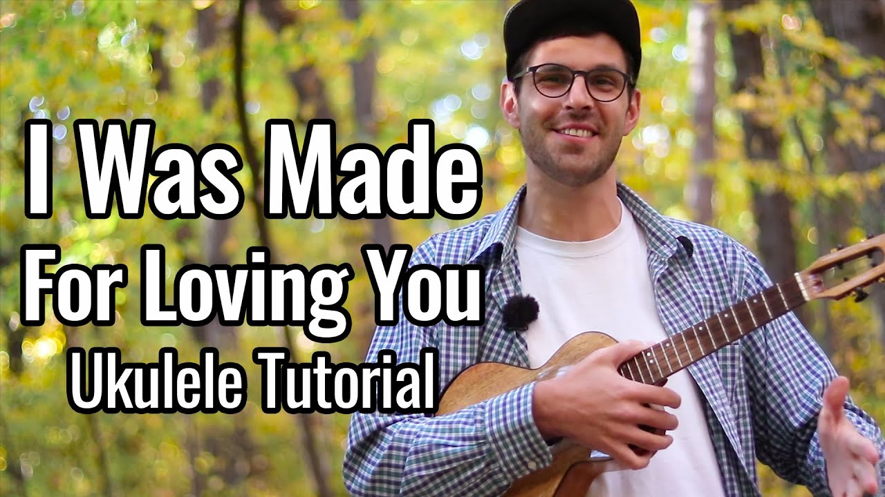 KISS - I Was Made For Loving You (Ukulele Tutorial)