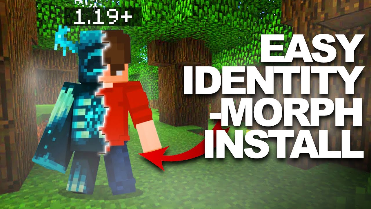 Как скачать и установить мод Identity/Morph для Minecraft 1.19