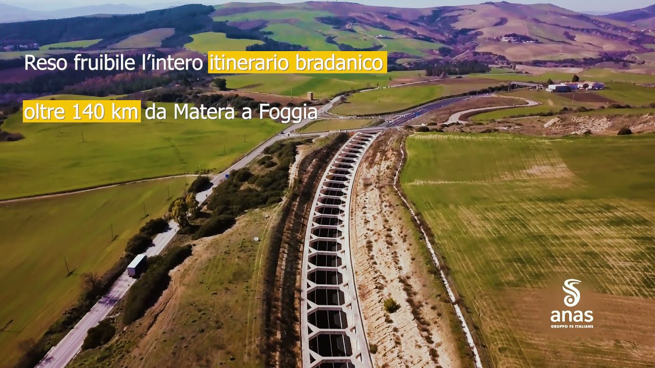 SS655 Bradanica, completato l’ultimo tratto del Lotto ‘La Martella’ a Matera