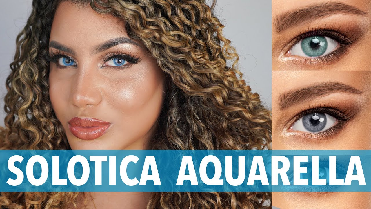 *NEW* SOLOTICA AQUARELLA QUARTERLY 2020 REVIEW | Most Natural Colored Contacts!