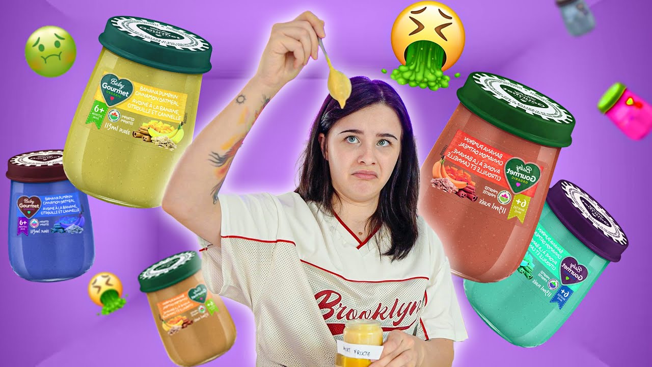 Testez MANCARE de BEBELUSI! *a fost rau* 🤮