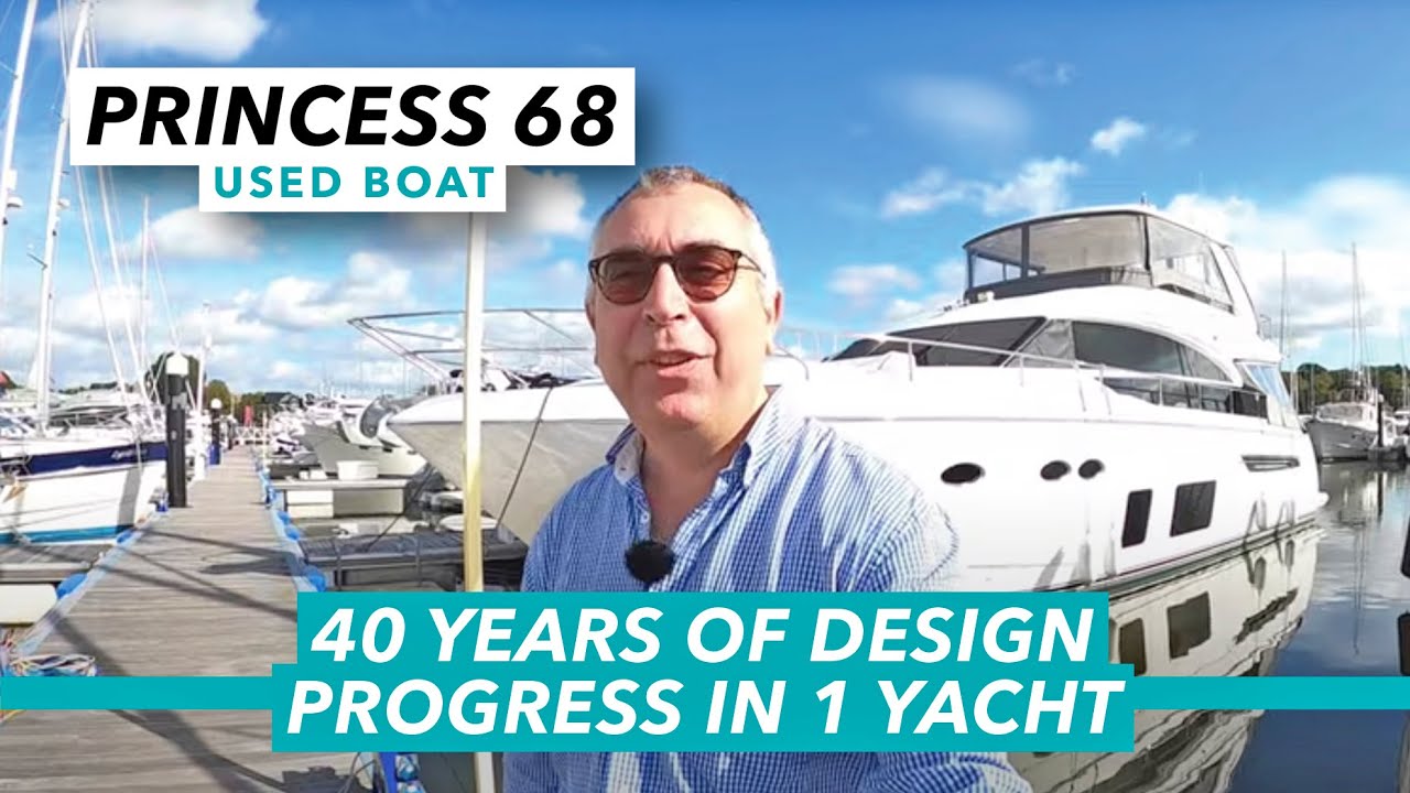 40 years of design progress in 1 yacht | Princess 68 used boat buyers' guide | Motor Boat & Yachting