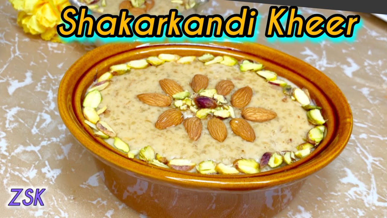 Sweet Potato Kheer Recipe | Shakarkandi Kheer | Winter Special Dessert #sweetpotato #dessert