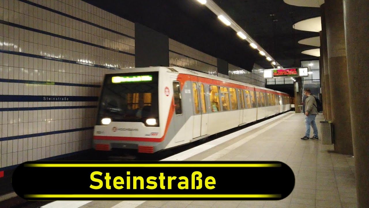 U-Bahn Station Steinstraße - Hamburg 🇩🇪 - Walkthrough 🚶