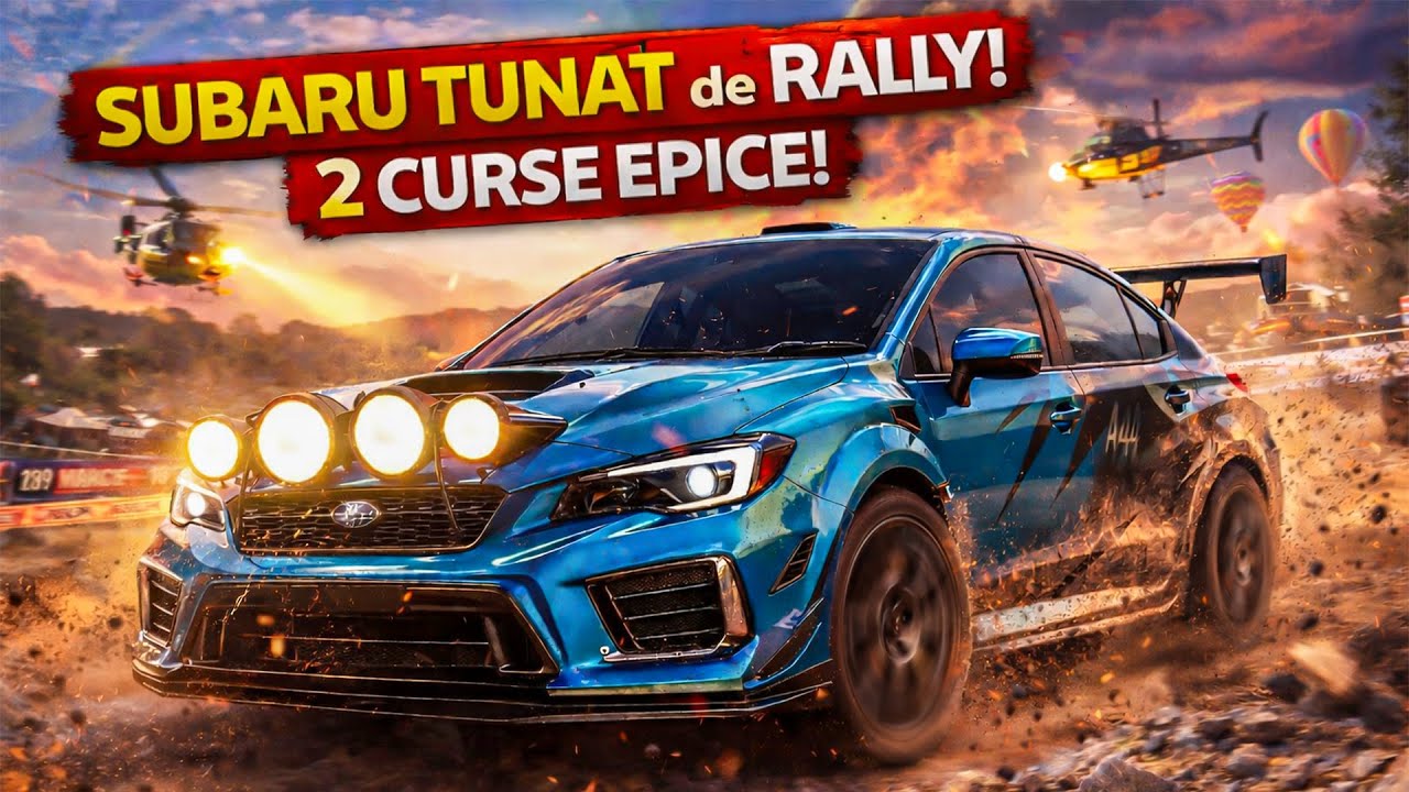 Forza Horizon 5 - Subaru STI Tunat De Rally! Am Distrus 2 Curse!!