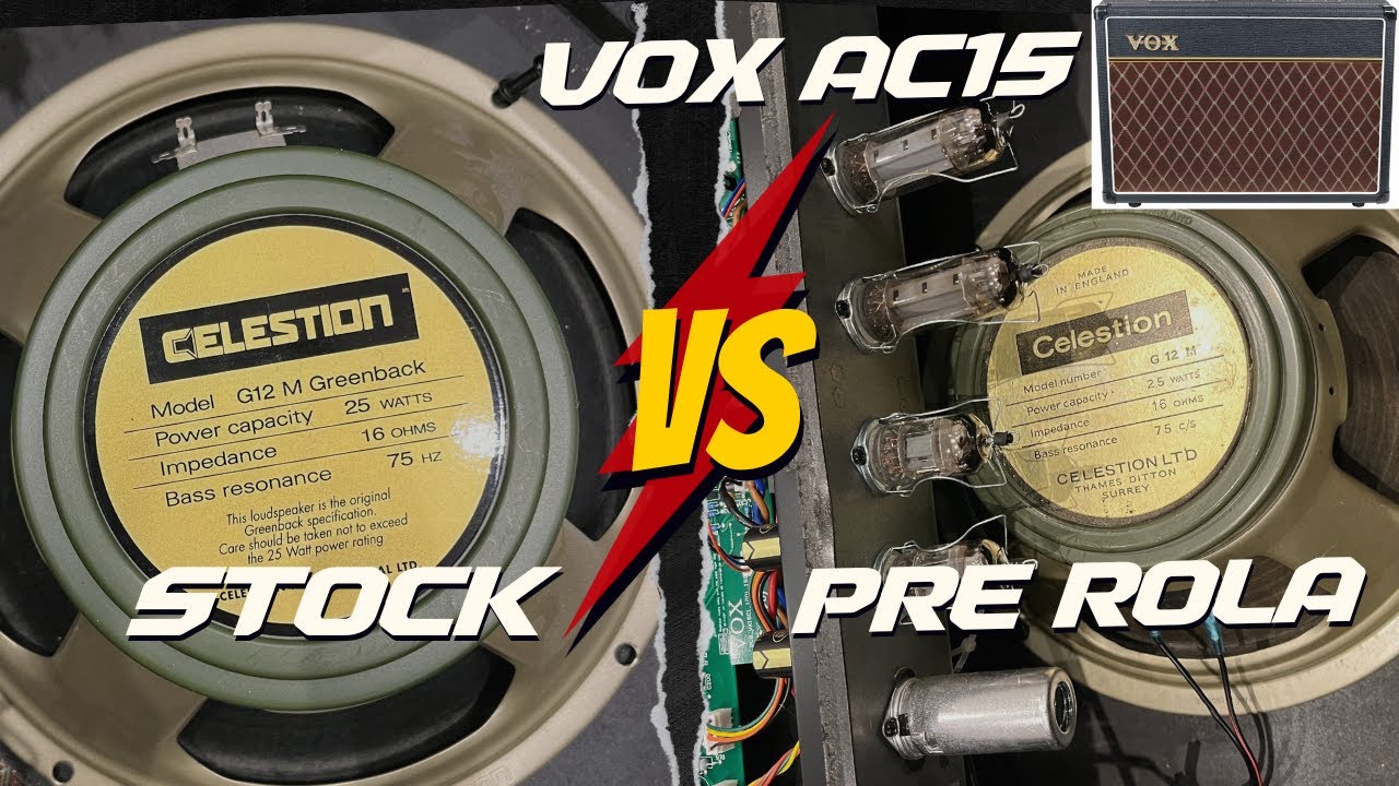 Pre-Rola Greenback on Vox AC15