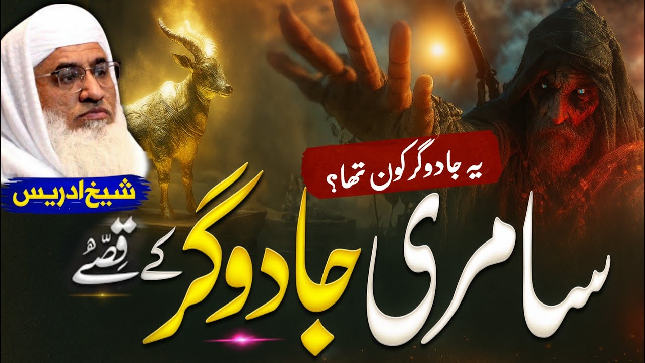 سامری جادوگر کا قصّہ| Molana sheikh idrees Sahib pashto bayan 