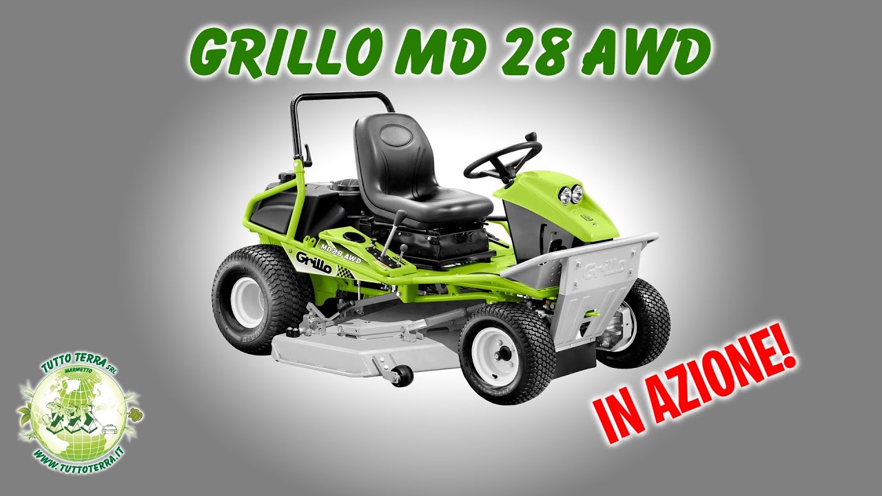 Trattorino rasaerba Grillo MD 28 AWD  