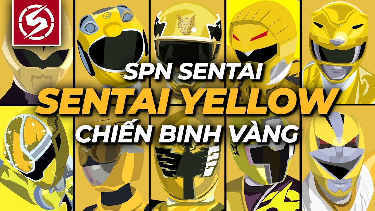 TỔNG HỢP SENTAI YELLOW | Chiến Binh Vàng | 1975 - 2020