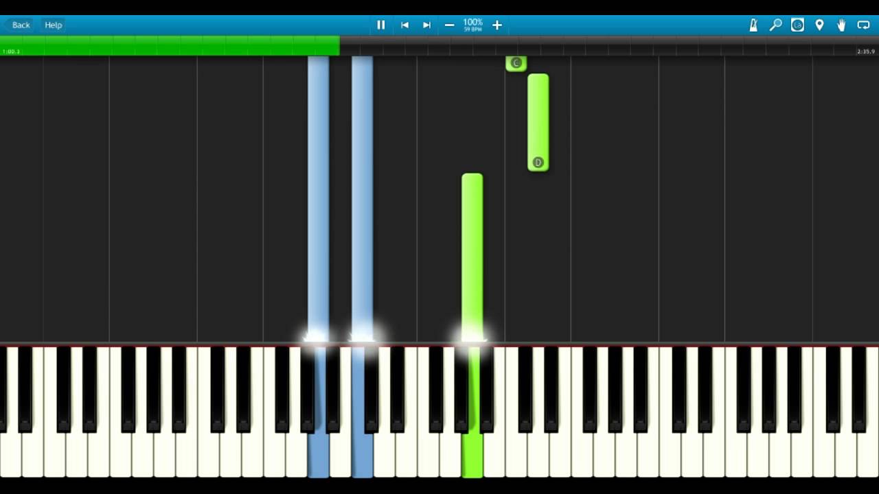 Cloud Atlas Piano Tutorial (Synthesia)