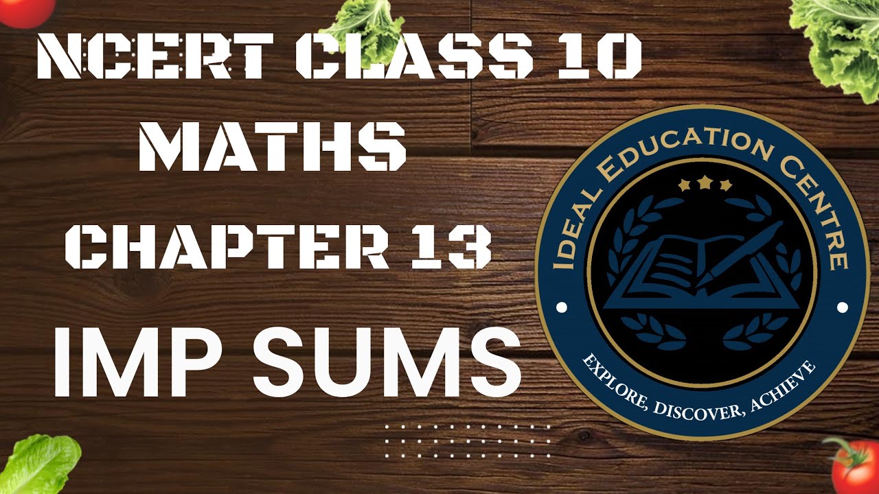 NCERT CLASS  10 MATHS CHAPTER 13 STATISTICS ALL IMP SUMS FOR GSEB BOARD 2026EXAMINATION