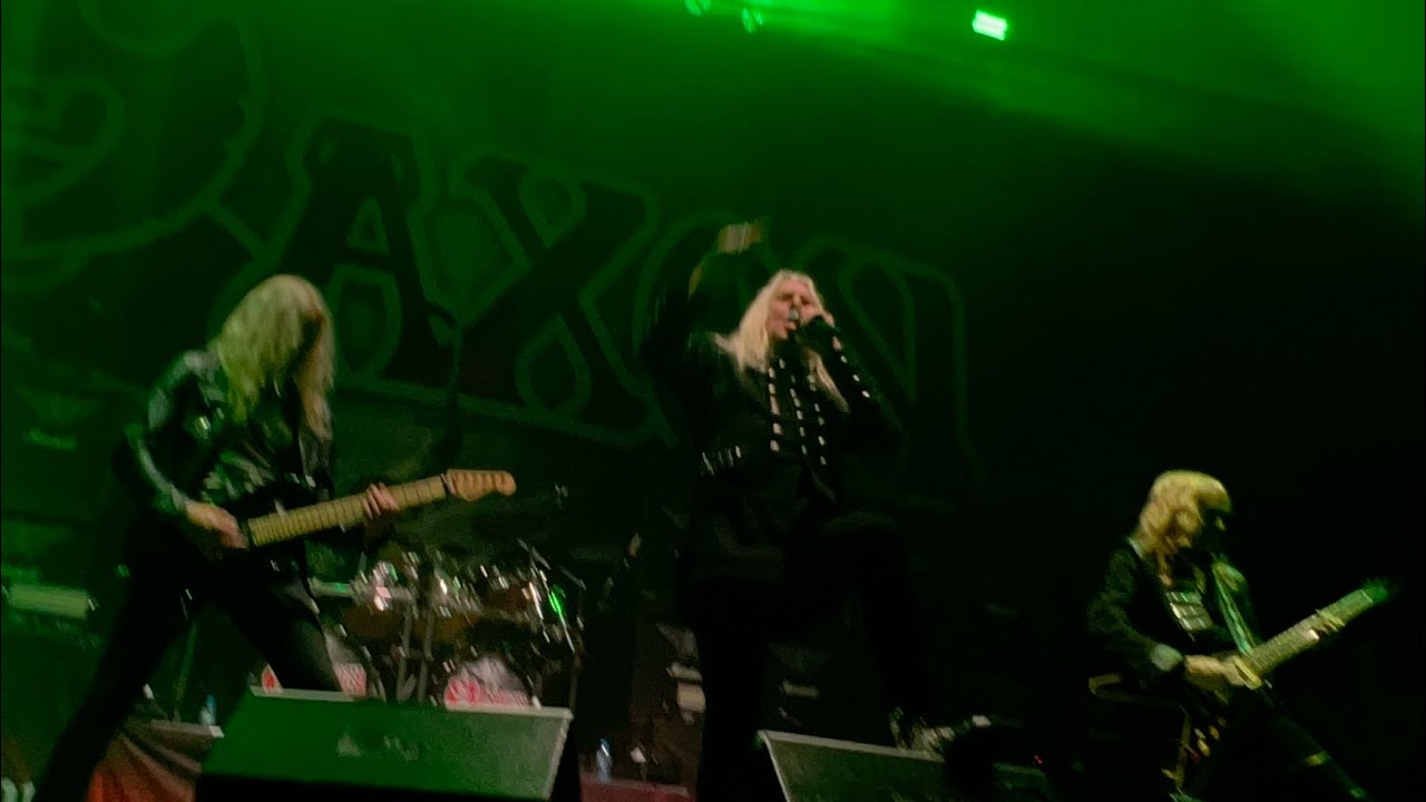Saxon -There’s something in Roswell live in Krakow , Tauron Arena , 30.03.2024