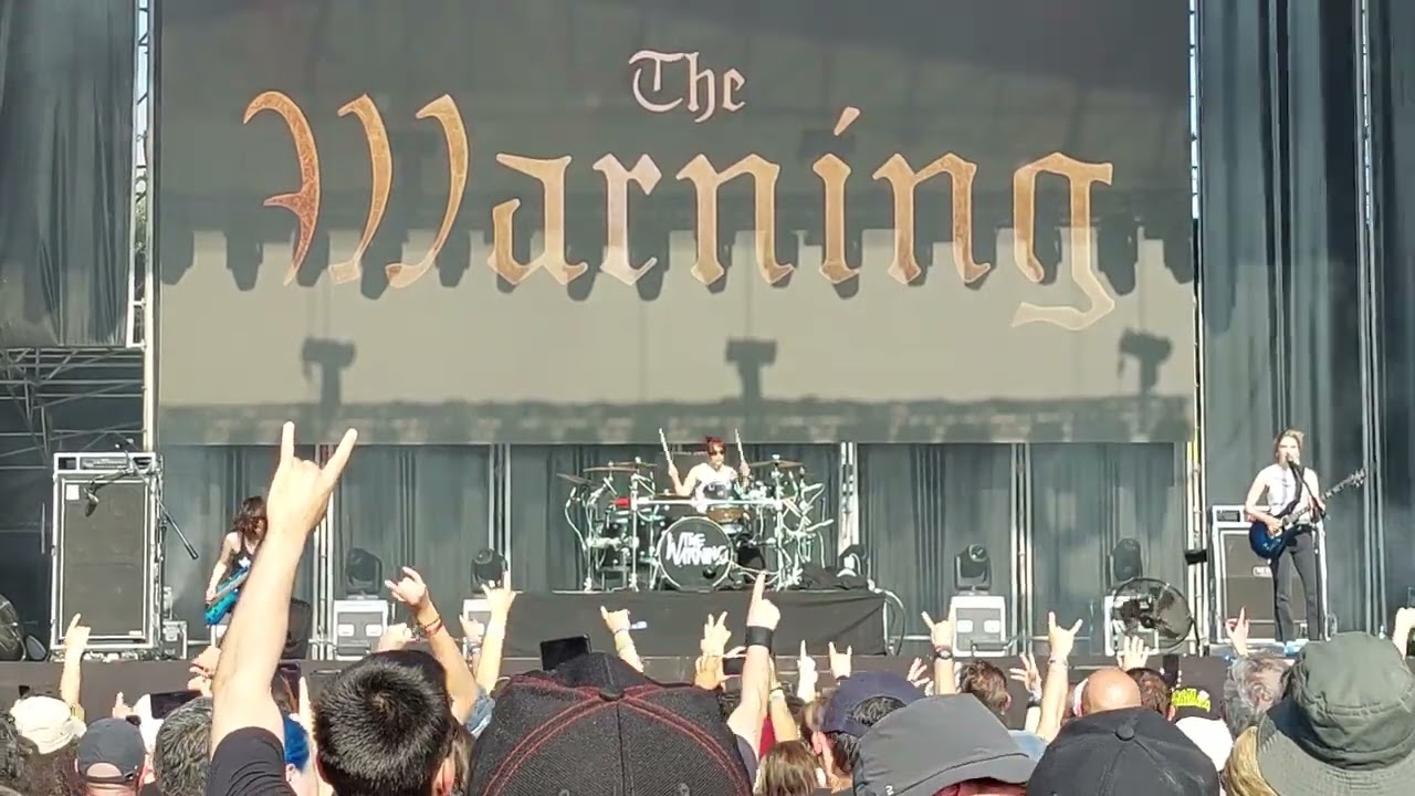 The Warning - Hell You Call A Dream - Live - Barcelona Rock Fest 7-7-2024 #thewarning