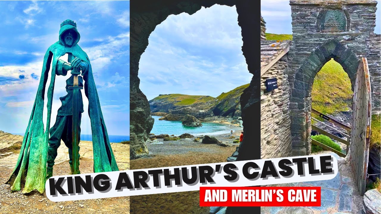 Exploring Tintagel Castle: Birthplace of King Arthur | Cornwall Travel Vlog