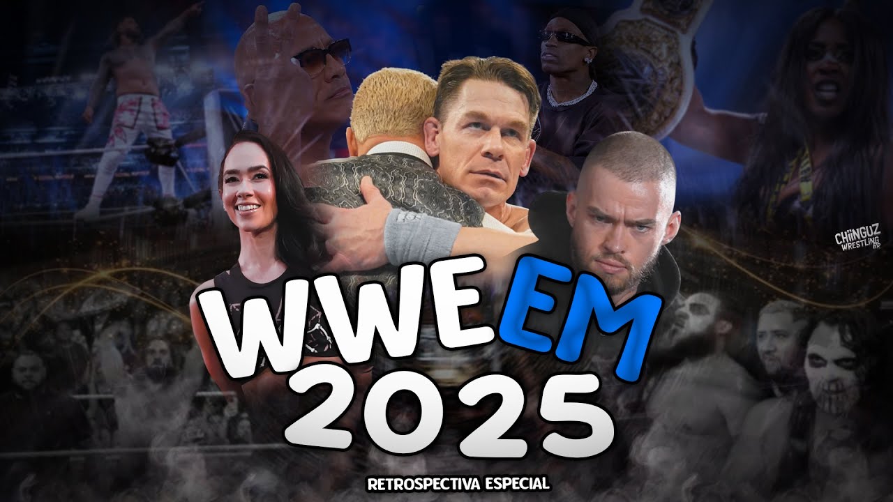 o DESASTROSO ANO de 2025 na WWE !!!