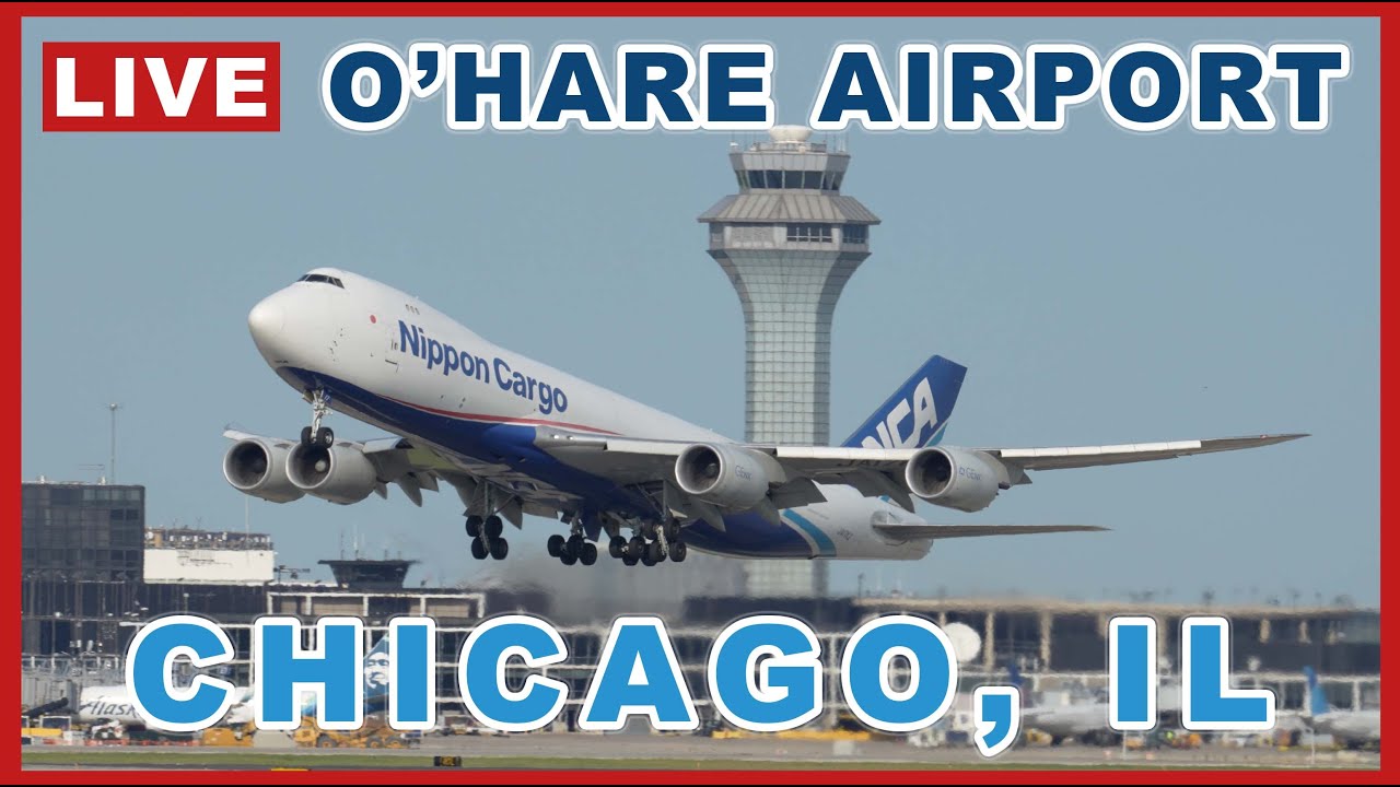 LIVE Chicago O'Hare Airport 11/2/24
