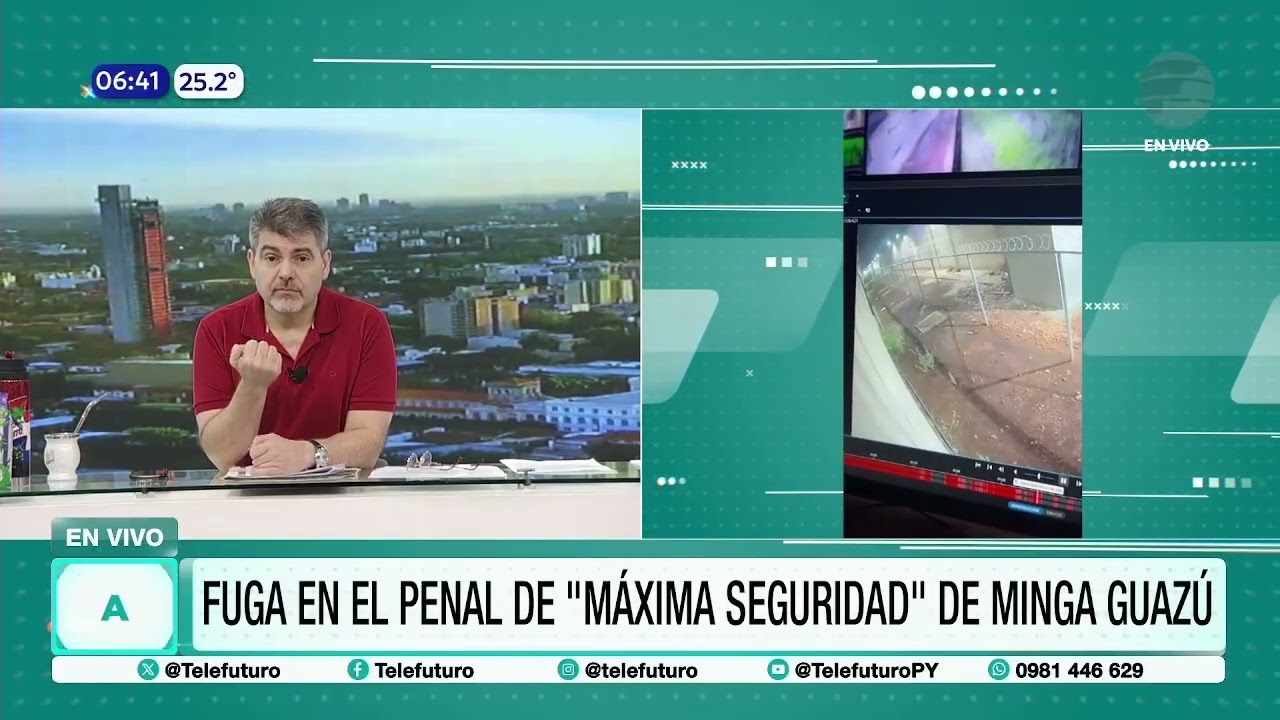Nueva fuga en el penal de máxima seguridad de Minga Guazú