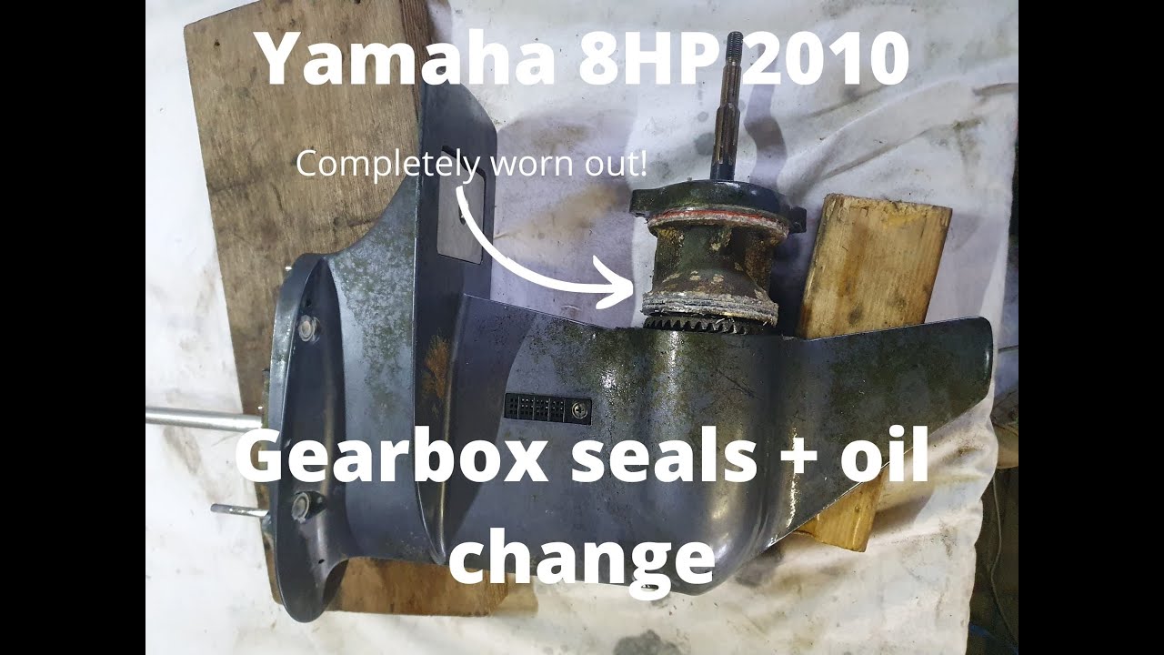 DIY gearbox seals, oil change & stuck shiftlink! Yamaha 6, 8, 9.9HP 4stroke || FT8 | EPS2 2002 2014