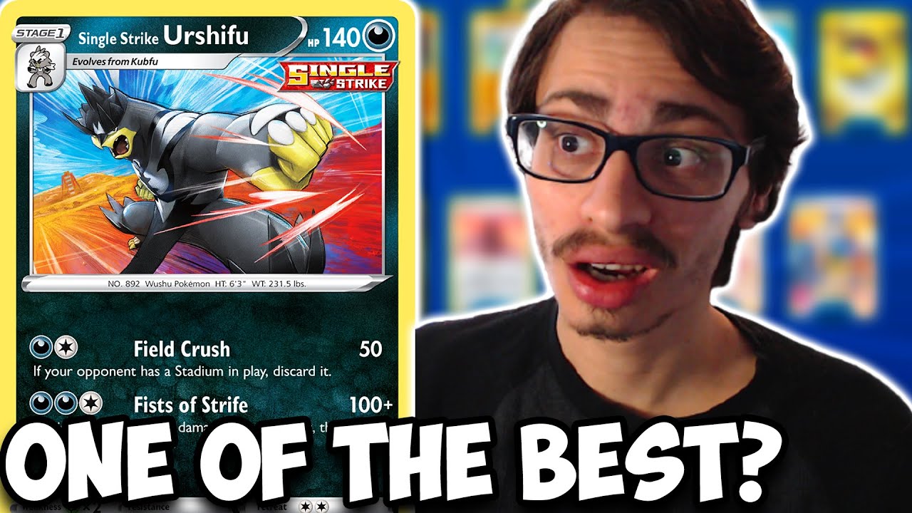This Could Be One Of The BEST Single Prize Decks! Single Strike Urshifu Deck! PTCGO
