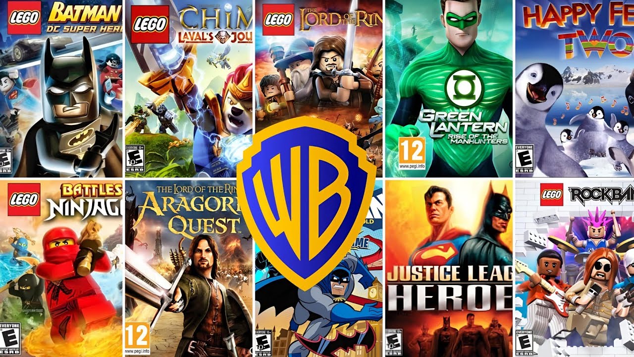 TOP 30 BEST WARNER BROS GAMES FOR NDS[NINTENDO DS]