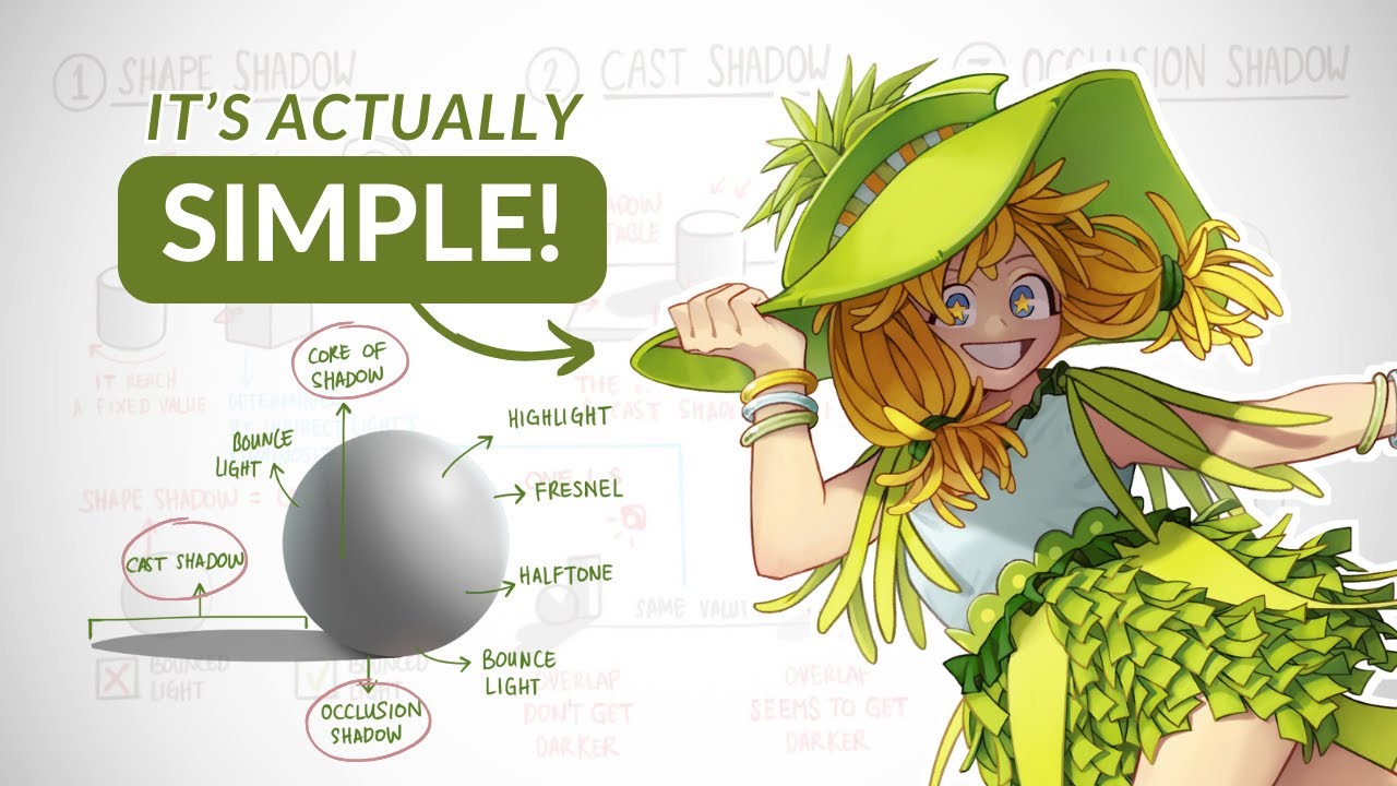 3 SHADOW TYPES to EVOLVE your rendering/shading skill! [Estrel Introduction Video]