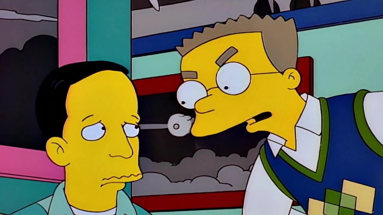Don't do this to me, Waylon | The Simpsons