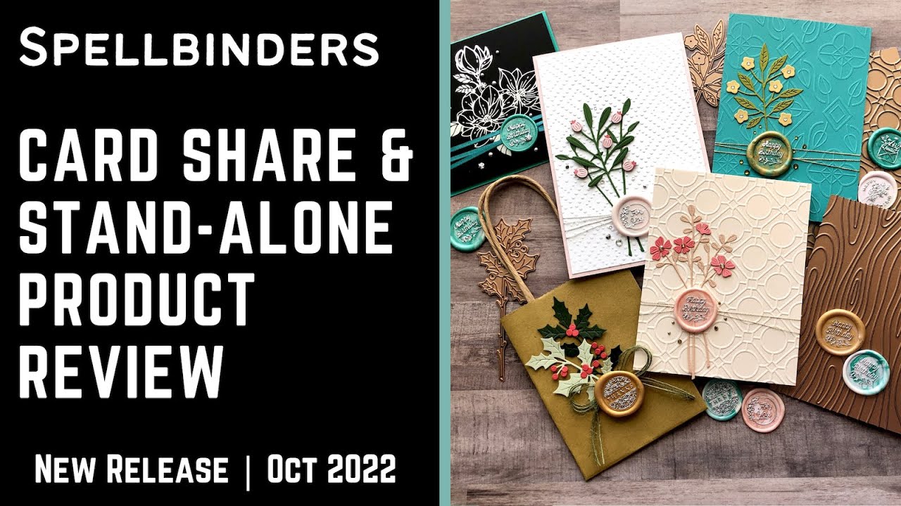 Card Share & Stand-Alone Product Review Sealed by Spellbinders | #neverstopmaking #teamspellbinders