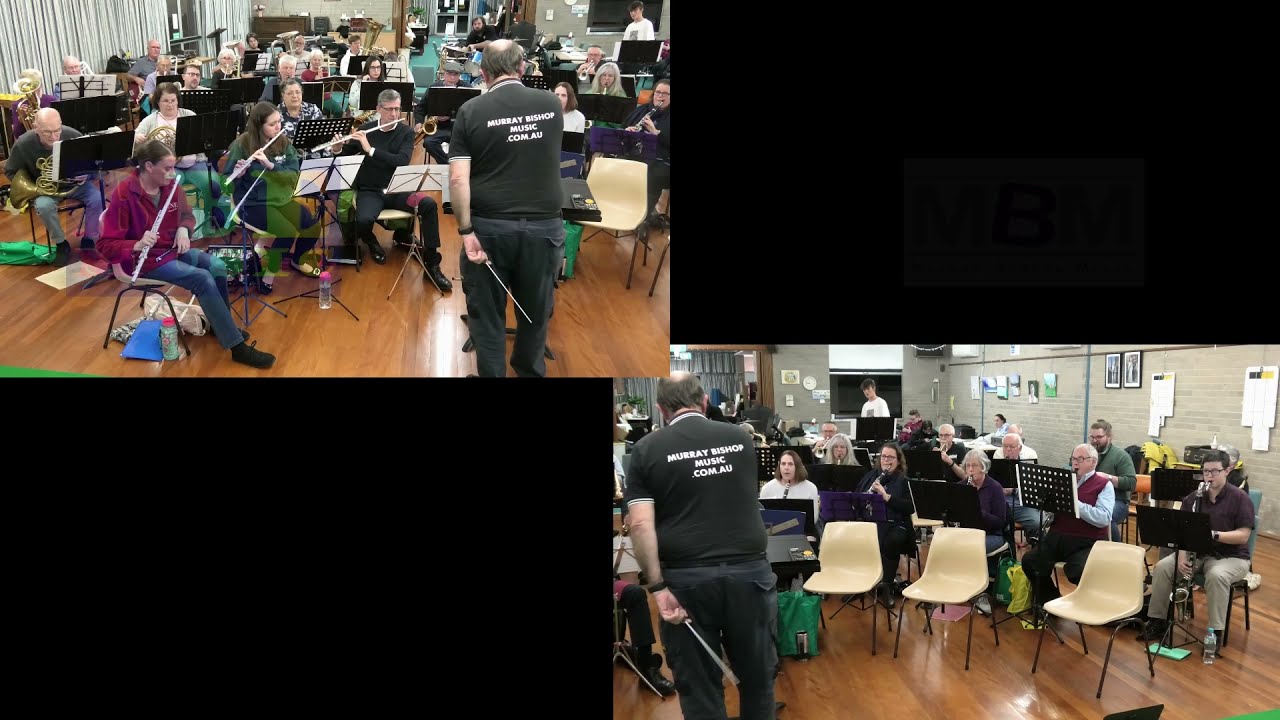 EXUBERANCE - Concert Band Version - Adrian Hallam - 22nd June 2021 Rehearsal
