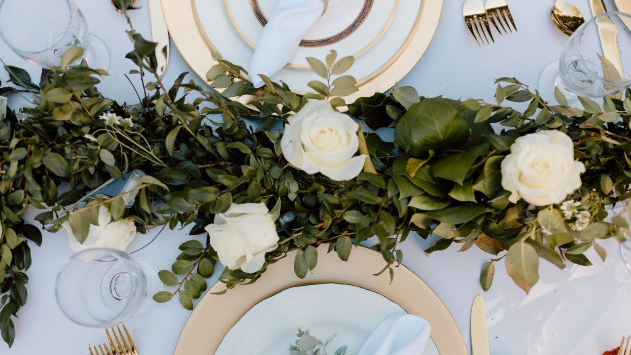 An Intimate Backyard Wedding At Our Home | DIY WEDDING FLOWERS