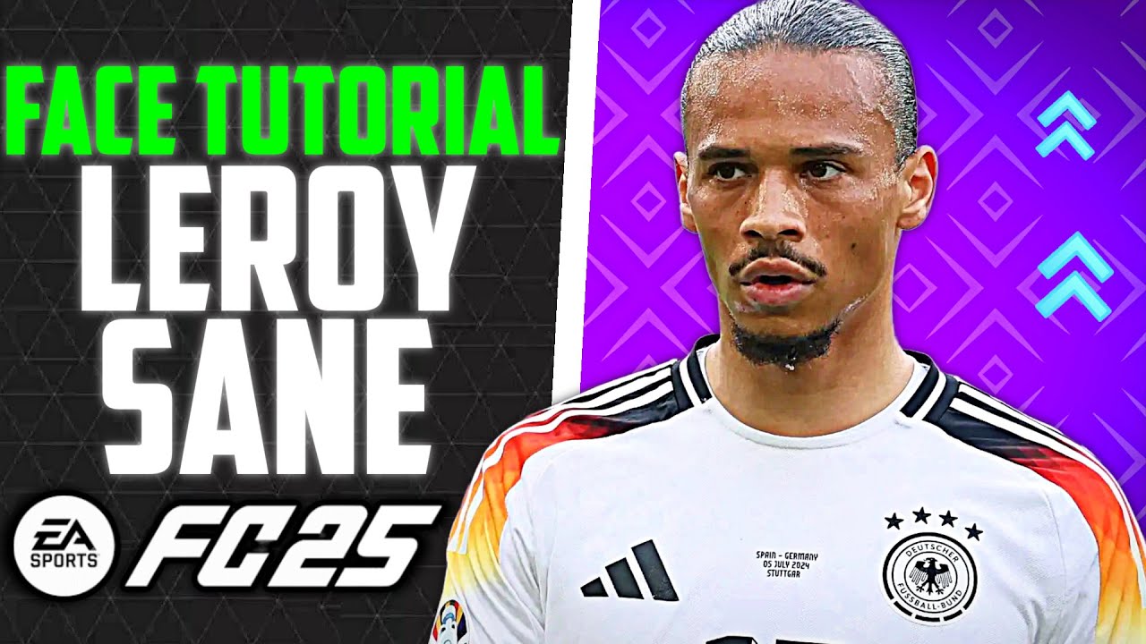 How to make SANE in EA FC 25 - Pro Clubs/Career Mode Face Creation