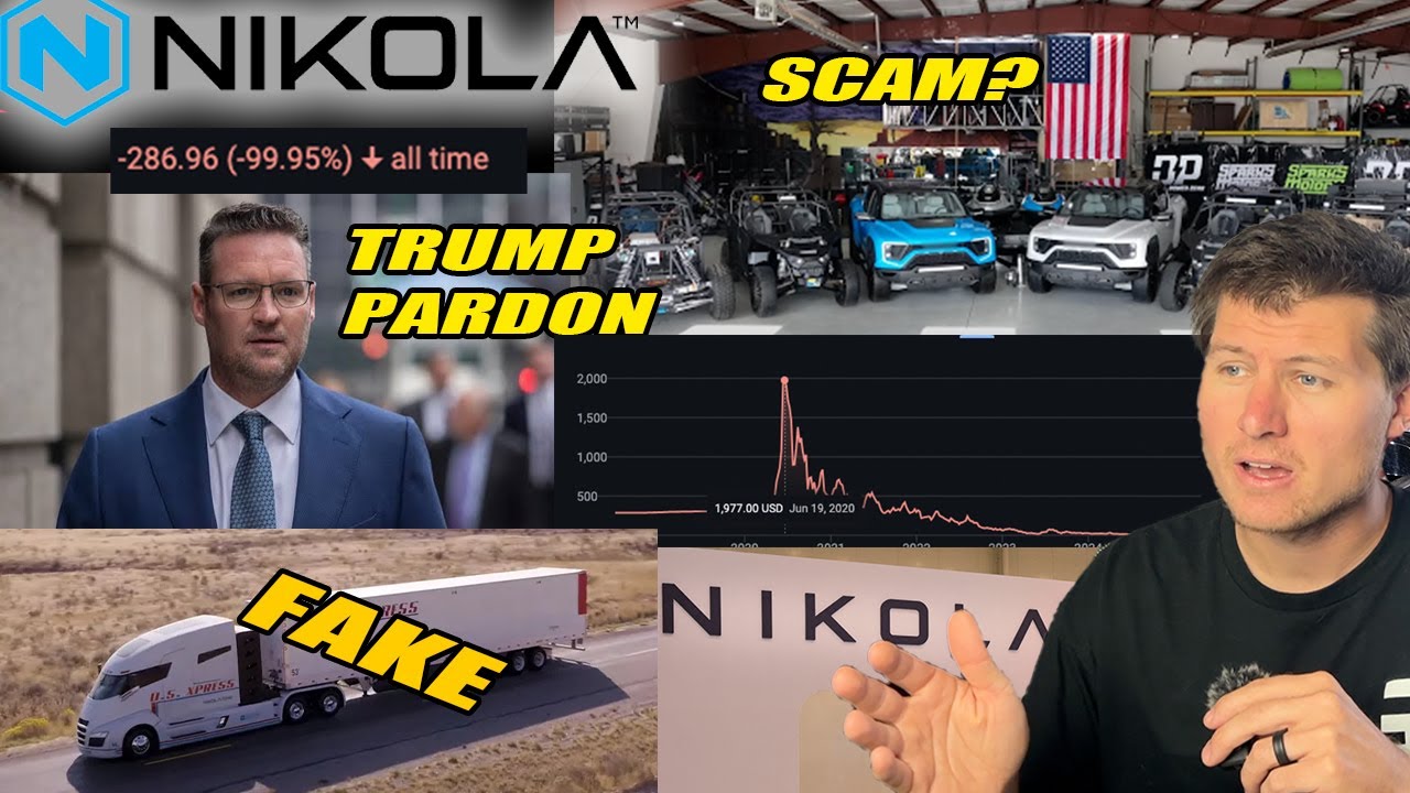 Nikola Founder Pardoned by Trump! (Stock Down 99.95%)